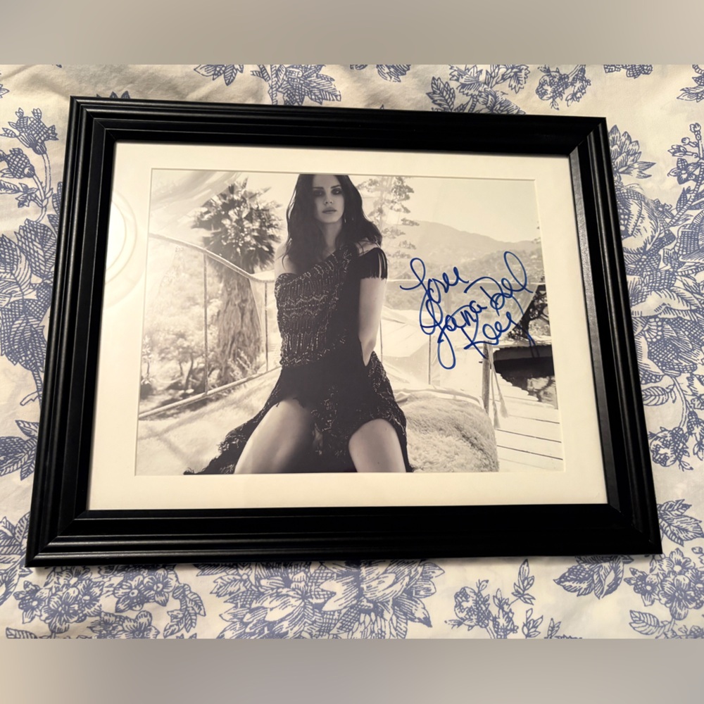 Lana Del Rey Autographed Photo